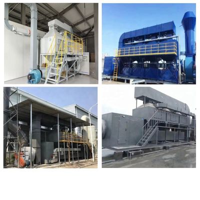 Oxidante térmico regenerativo RTO para controlo e tratamento de gases residuais