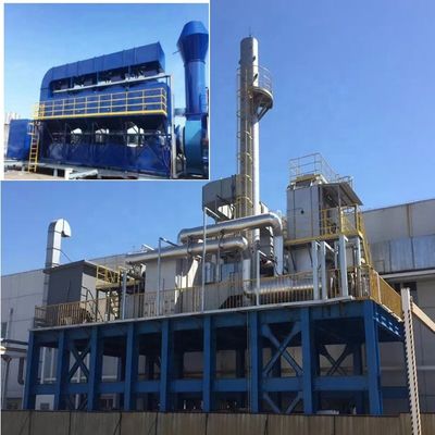 Oxidante térmico regenerativo RTO para controlo e tratamento de gases residuais