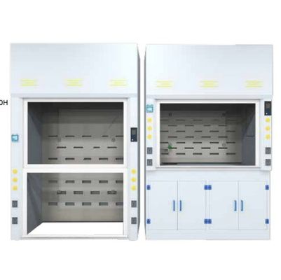 Capuz de fumaça de laboratório de decapagem de jóias com material anticorrosivo de aço inoxidável PP