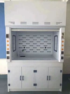 Capuz de fumaça de laboratório de decapagem de jóias com material anticorrosivo de aço inoxidável PP