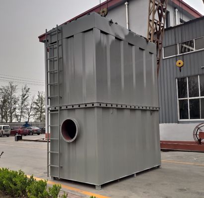 Sistema industrial de controlo de poeira com área de filtragem de 18 m2 e limpeza automática do jato de pulso