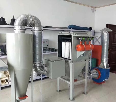 Coletor de poeira para remoção de poeira de estrutura de porta de WPC limpo automático de ar industrial durável