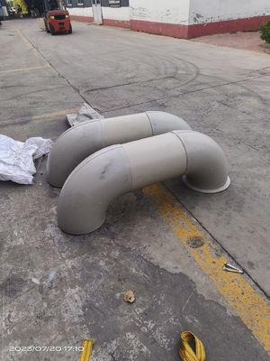 Flanco de cotovelo de tubos de aço inoxidável de aço carbono de PP para projetos de construção