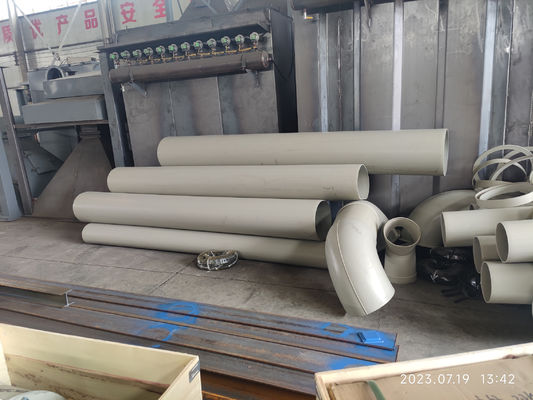 Flanco de cotovelo de tubos de aço inoxidável de aço carbono de PP para projetos de construção