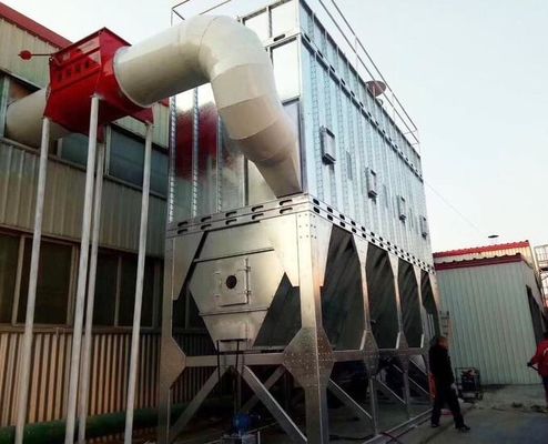 Colector de poeira de grande volume de ar com capacidade de 3000 kg e design de autolimpeza durável