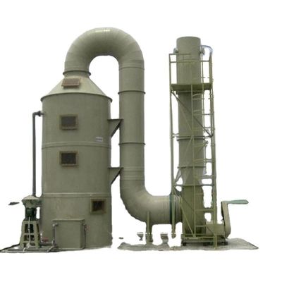 Torre de purificação de gases de escape de limpeza húmida de 400 kg com outras características