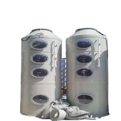 400 kg Torre de descarga de gases de escape Torre de depuração de gases úmidos para equipamentos de eliminação ODM