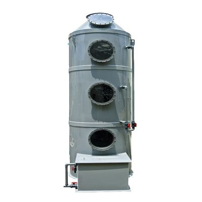 400 kg Torre de descarga de gases de escape Torre de depuração de gases úmidos para equipamentos de eliminação ODM