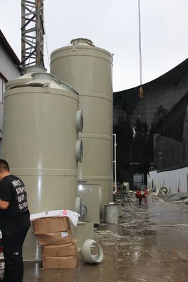 400 kg Potência da bomba 2,2 kW Coluna de absorção do depurador húmido para o limpador de gases do depurador de CO2