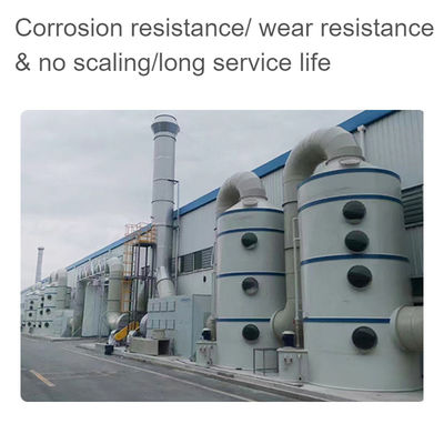 Equipamento de tratamento de gases de escape depurador húmido torre de absorção de COV com serviço ODM