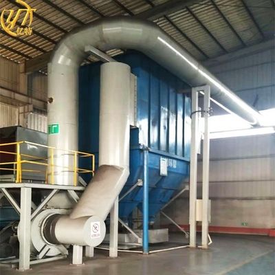 160 Coletor de pó de sacos de filtro para a queima de hidrocarbonetos e resíduos hospitalares