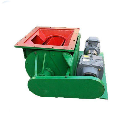 Dimensão de flange personalizada Alimentação rotativa industrial de alta temperatura para descarga de pó