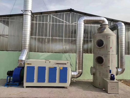 20000-25000 m3/h Fluxo de ar pulverizar coluna de adsorção de gases de escape torre para industrial
