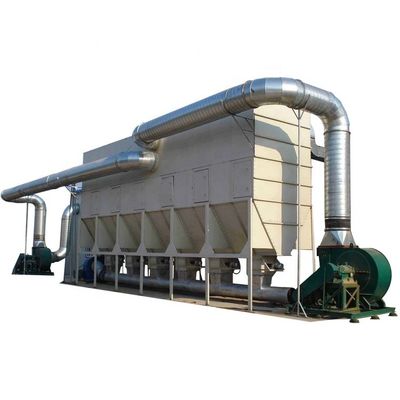 8 Válvulas de pulso Sistema de recolha de poeira industrial Baghouse com tamanho mínimo de partícula de 0,2 micrões