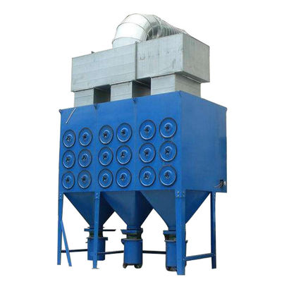 1400 kg Cartucho de filtro industrial Recolhedor de poeira de jato de pulso para oficinas de reparação de máquinas