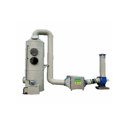 2.2 KW Potência da bomba CO2 Limpador de gás Limpador húmido Coluna de absorção para ar limpo