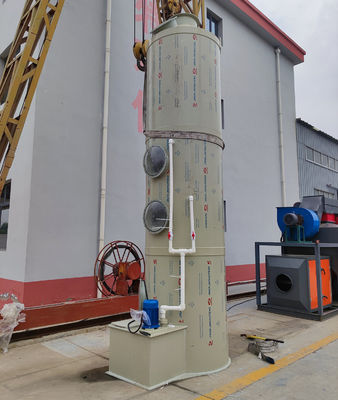 2.2 KW Potência da bomba CO2 Limpador de gás Limpador húmido Coluna de absorção para ar limpo