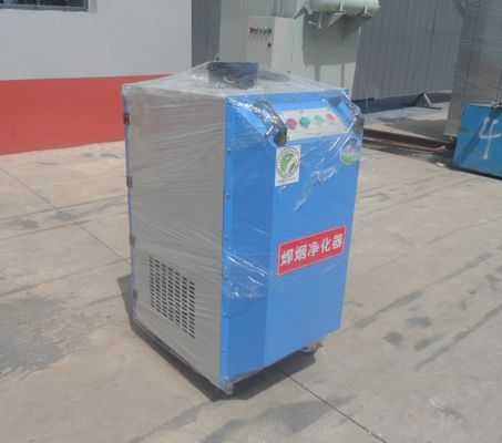 Sistema de filtro autolimpador Extractor de fumaça de soldagem portátil para áreas sensíveis ao ruído