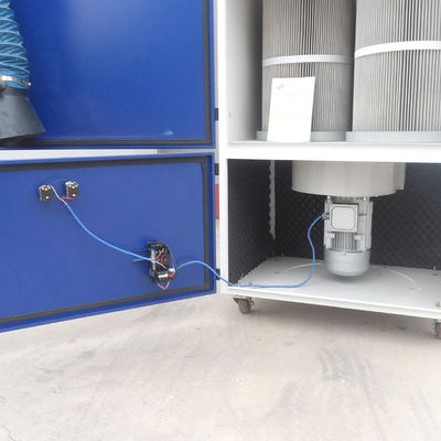 Extractor de fumo de soldagem de braço duplo 3kw para um ambiente de trabalho mais limpo e saudável