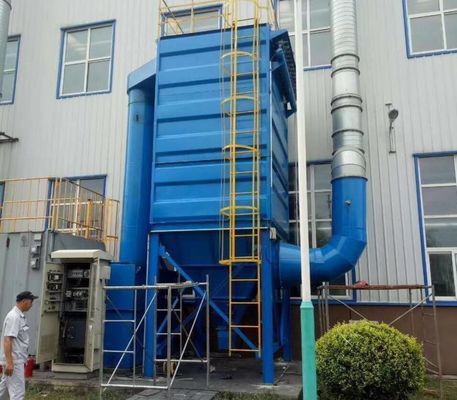 Estrutura da casa do saco Filtros de limpeza automática de ar industrial para fazendas madeireiras