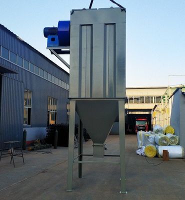 Estrutura da casa do saco Filtros de limpeza automática de ar industrial para fazendas madeireiras