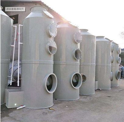 Torre de Absorção de Gás Químico Personalizada Alcançando 99,99% de Eficiência de Purificação