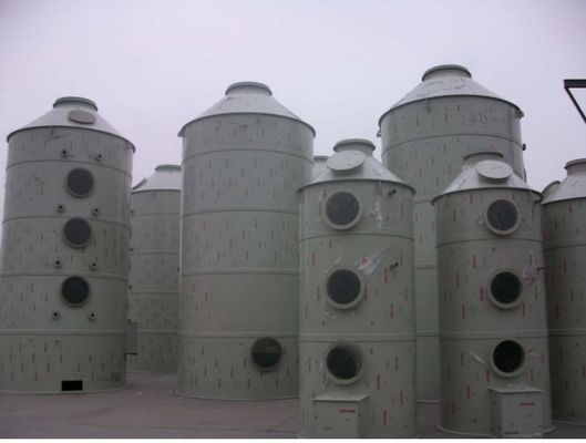 Torre de Absorção de Gás Químico Personalizada Alcançando 99,99% de Eficiência de Purificação