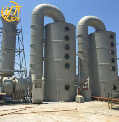 YT-04PL2500 Colector de poeira de limpador húmido de 18,5 kW Potência do ventilador e material de polipropileno