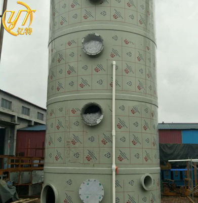 YT-04PL2500 Colector de poeira de limpador húmido de 18,5 kW Potência do ventilador e material de polipropileno