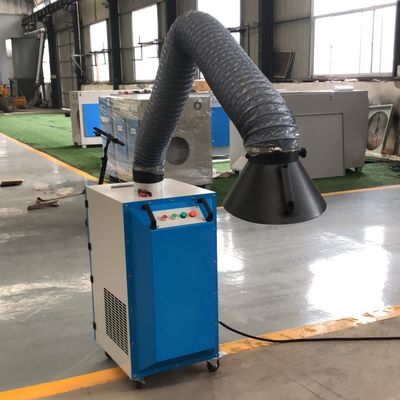 Extractor de fumo de soldagem altamente portátil 1 peça com braço de escape e cartucho de filtro