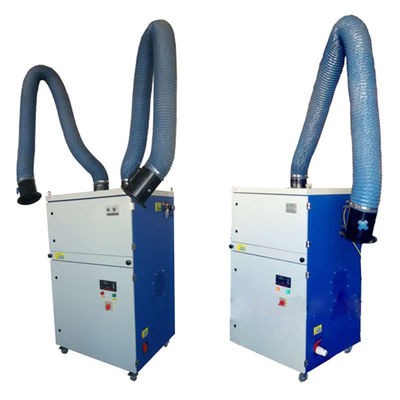 2.2kw Extractor de fumaça de soldagem Evacador de fumaça a laser para 20m2 Área de filtragem e Industrial
