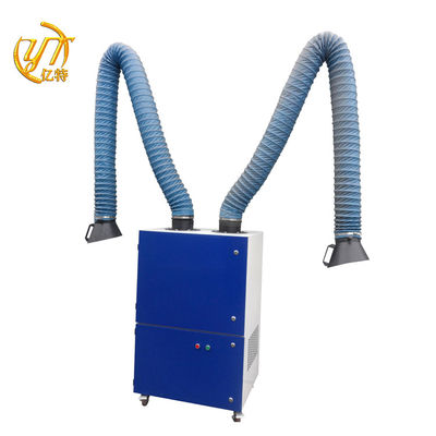 2.2kw Extractor de fumaça de soldagem Evacador de fumaça a laser para 20m2 Área de filtragem e Industrial