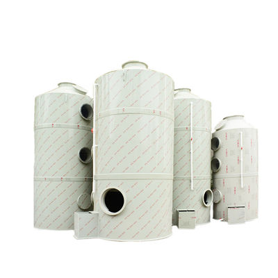 Limpador de gás úmido de polipropileno para bomba de diâmetro de tubo de 32 mm e design ecológico