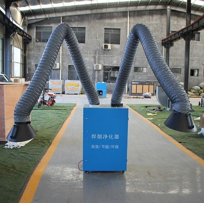 Coletor de poeira de soldagem a laser CO2 extractor de fumaça para ambiente de trabalho seguro e saudável