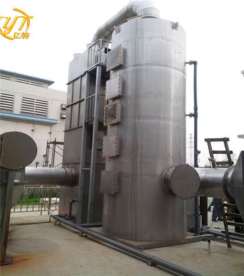 Limpador de ar de dessulfuração de gases de combustão húmidos com 450 kg de CO2 para equipamento de fabrico de PP