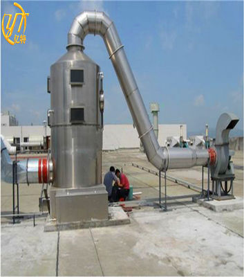 Limpador de ar de dessulfuração de gases de combustão húmidos com 450 kg de CO2 para equipamento de fabrico de PP