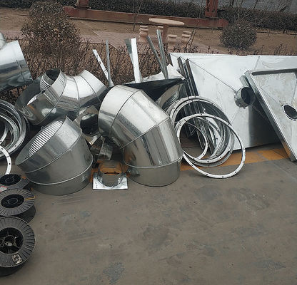 Coletor de poeira de ciclone industrial de tipo caixa para fácil controlo e limpeza de poeira