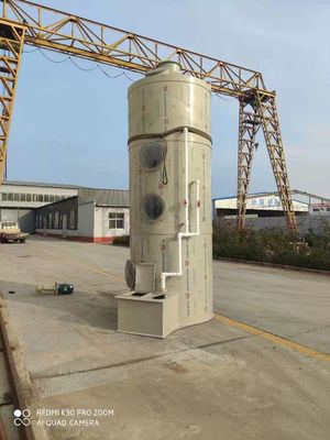 4mm-15mm espessura Tratamento de resíduos de gás de combustível gás de combustível ácido fumo de limpeza molhada torre de purificação
