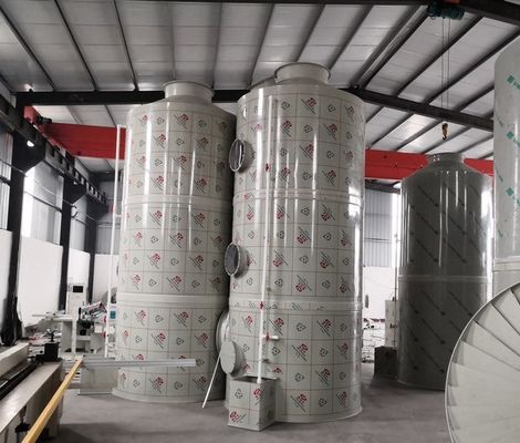OEM Torre de adsorção de gases de escape de CO2 e SO2 para purificação de ar de instalações de fabricação