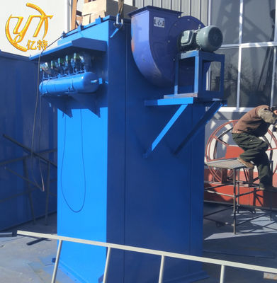 2800-3150m3/h Volume de ar Indústrias de cimento Filtros de farinha de pó Máquina de sucção de aço carbono