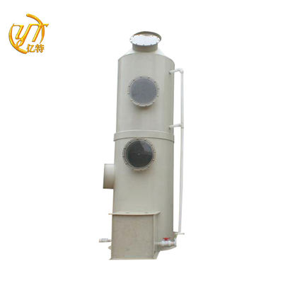Turma de purificação de gases de polipropileno de limpeza de ar molhado D800*3500mm para instalação química