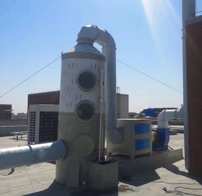 Coluna de adsorção de depuração de gases residuais personalizável para aplicações industriais