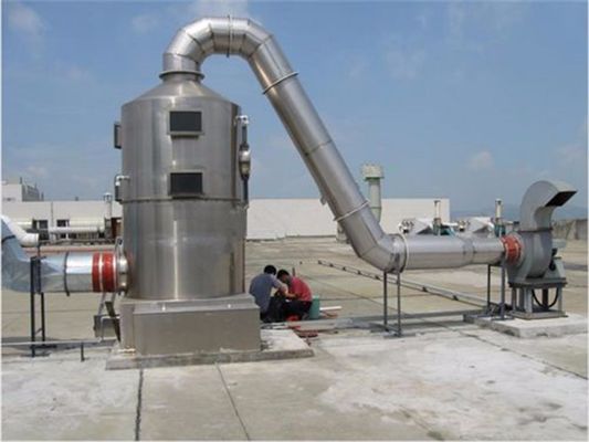 Limpadores de resíduos industriais para extracção de líquidos Torre de absorção de pulverização química