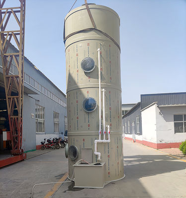 3259-5225 m3/h Torre de absorção de gases para tratamento eficaz dos gases de escape de CO2 e SO2