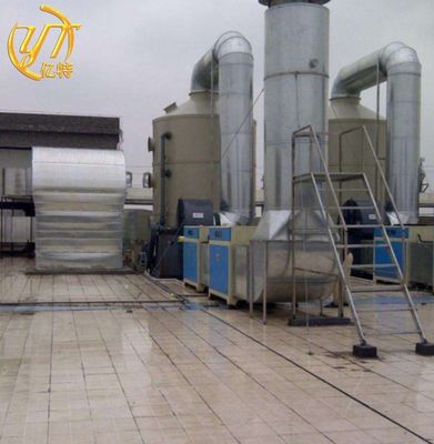 600 kg Coletor de poeira industrial Lavadora húmida para tratamento de névoa ácida