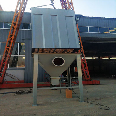 Sistema de filtragem Colector de poeira industrial de pulso com área de filtragem de 63 m2