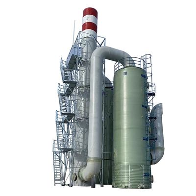 Coluna de absorção de gases de combustão industriais de diâmetro de 3000 mm PP
