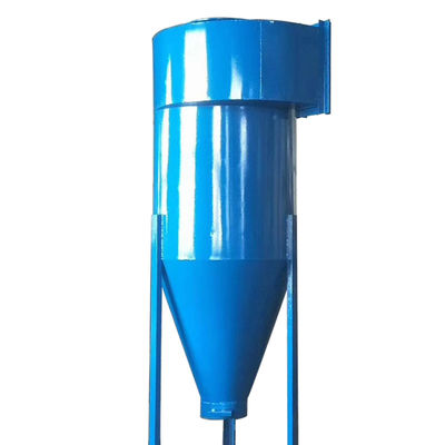 Sistema de recolha de poeira de separador de ciclones industriais para aço carbono