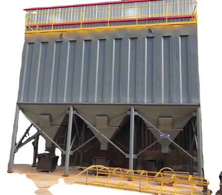 Coletor de pó de cartucho de filtro para gases de escape industriais 0,3 micrões Tamanho mínimo de partículas