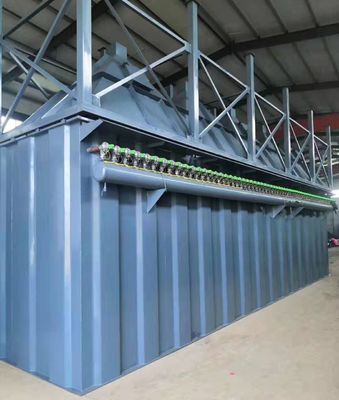 Coletor de pó de cartucho de filtro para gases de escape industriais 0,3 micrões Tamanho mínimo de partículas